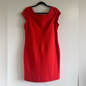 Banana Republic midi bodycon cap sleeve Dress size 12